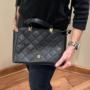 ANTONIO MELANI genuine leather cross-body handbag